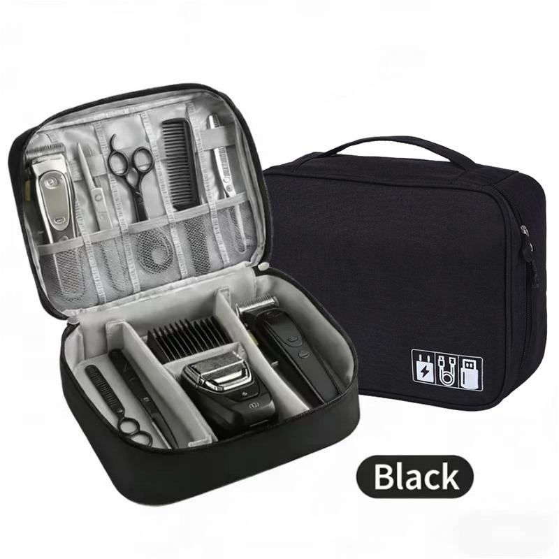 Tech Accessories Organizer - 【حقيبة تخزين أدوات الحلاقة متعددة الأقسام