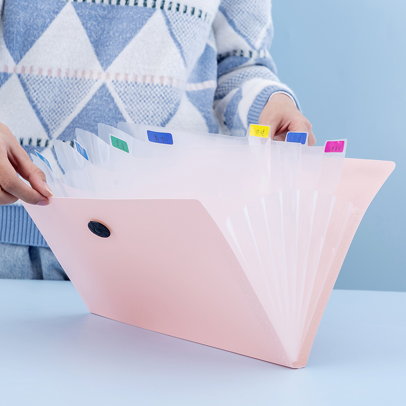 Tech Accessories Organizer - 1 مجلد ملفات طالب مع حقيبة