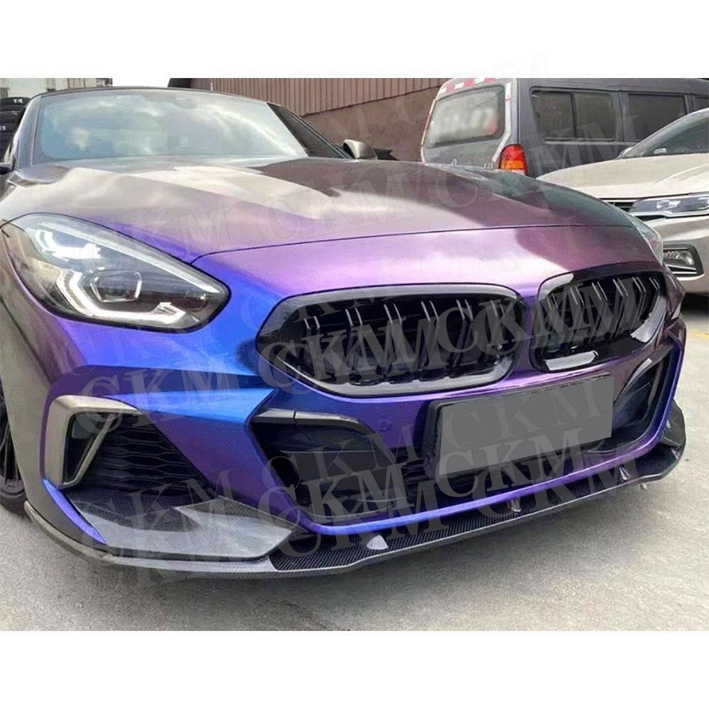 Tech Accessories For Car - واقي أمامي من ألياف الكربون لسيارة