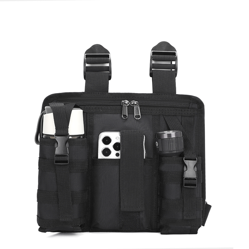 Tech Accessories Organizer - حقيبة صدرية تكتيكية للجنسين، خفيفة الوزن