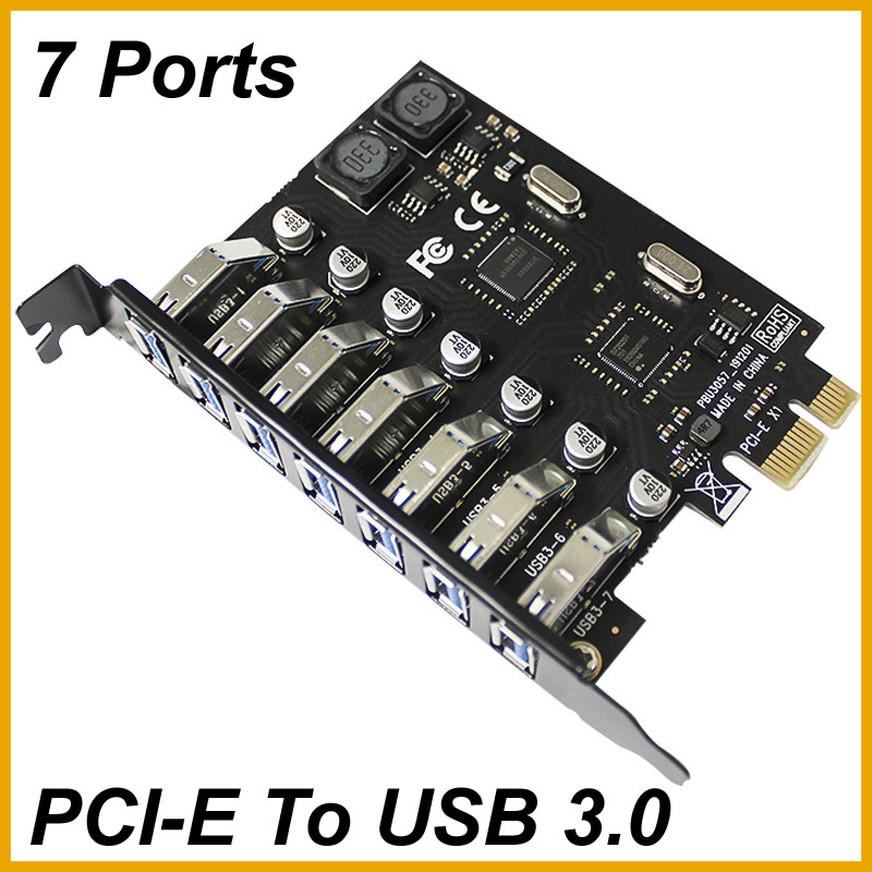 Usb Hub 7 Port - بطاقة توسعة USB 3.2 Gen1 جديدة