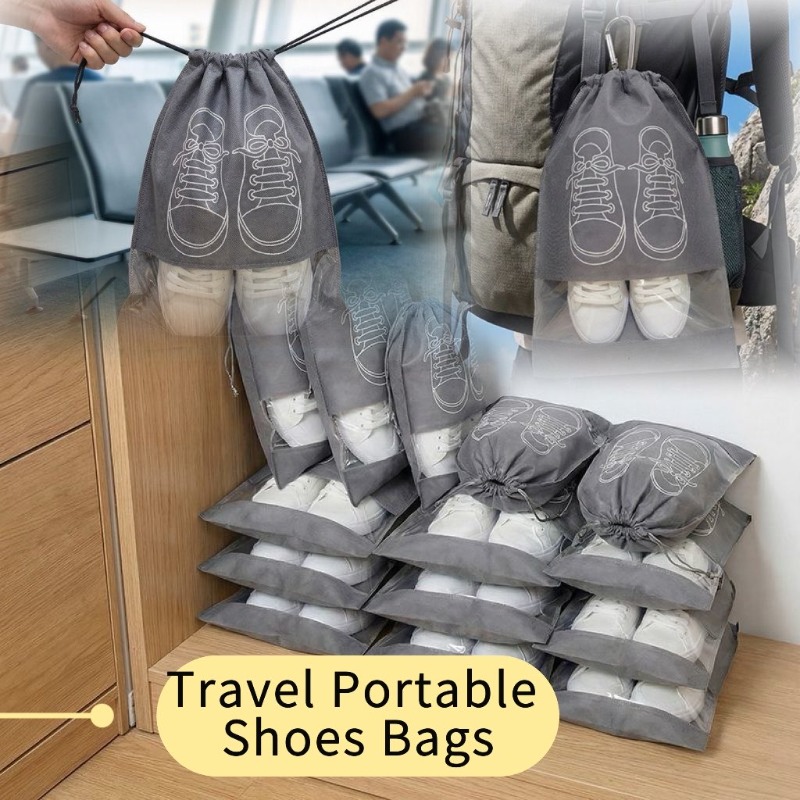 Tech Accessories Travel Bag - حقائب تنظيم وتخزين الأحذية القابلة لإعادة