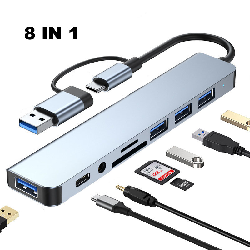 Usb Hub 7 Port - موزع USB 7 في 1 مع