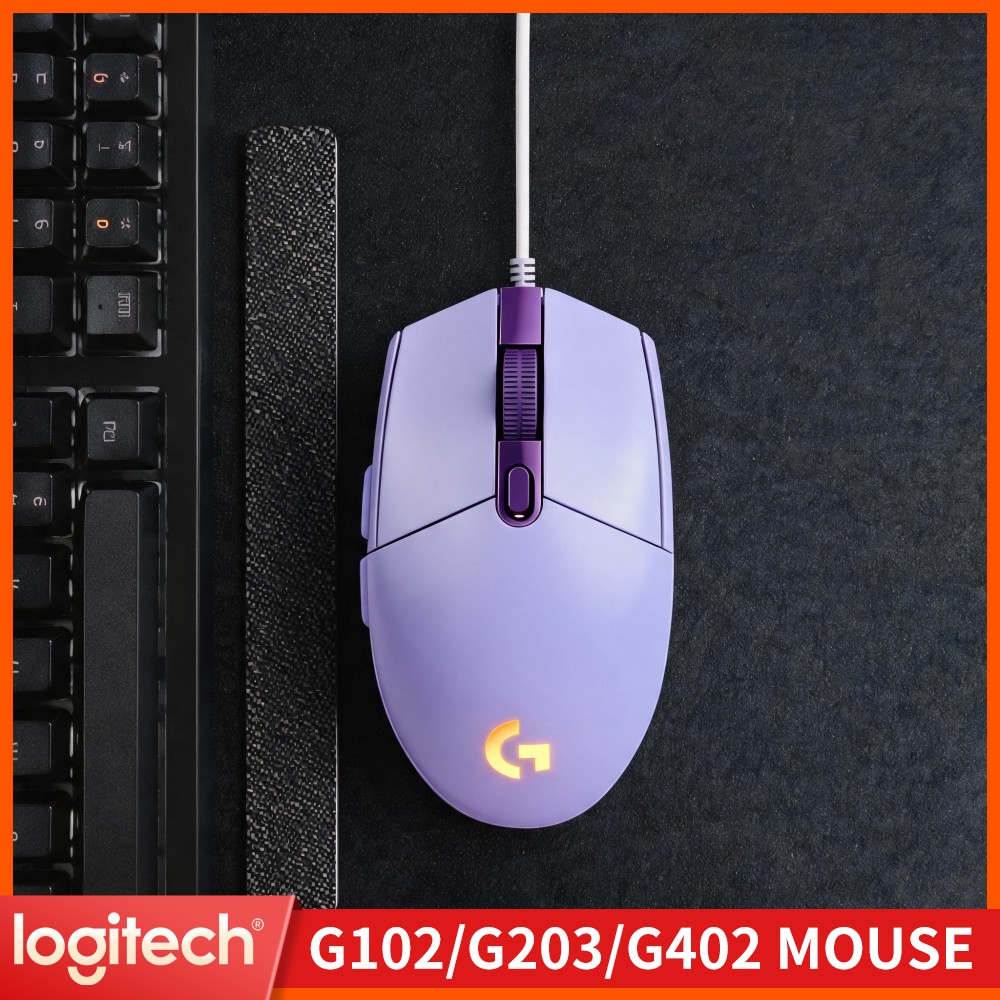 Logitech Mouse G203 - ماوس الألعاب السلكي لوجيتك G203 مريح