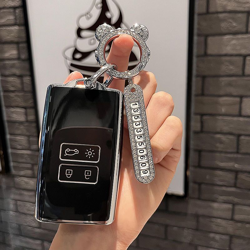 Tech Accessories Case - حافظة مفتاح السيارة لرينو ميجان E-TECH
