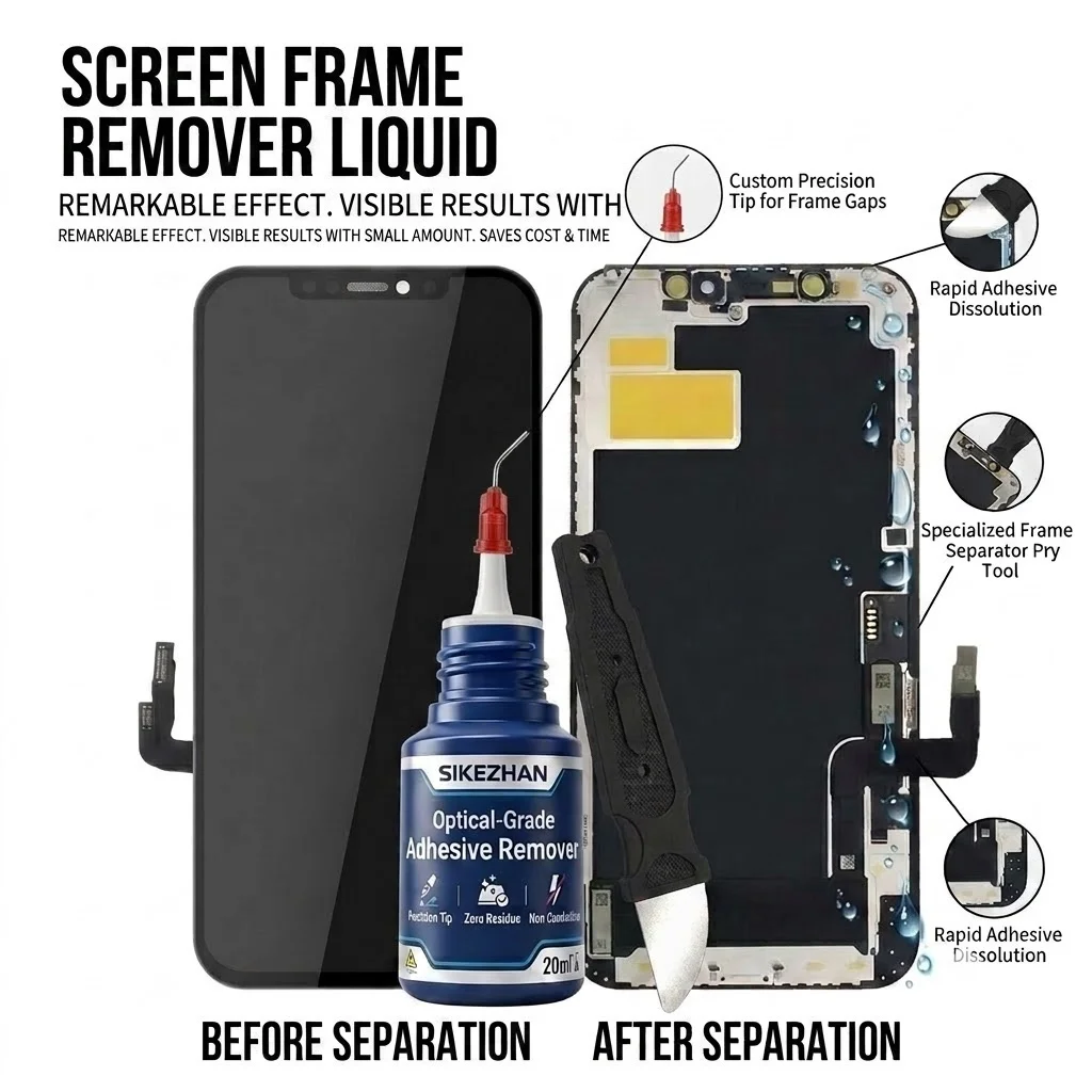 Screen Cleaner Spray - مجموعة سيكزهان لإزالة وتنظيف المواد اللاصقة