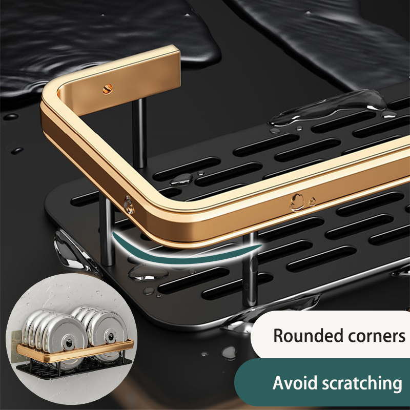 1-3 قطعة رفوف الحمام الحفر خال - مراجعة Tech Accessories Organizer وسعره