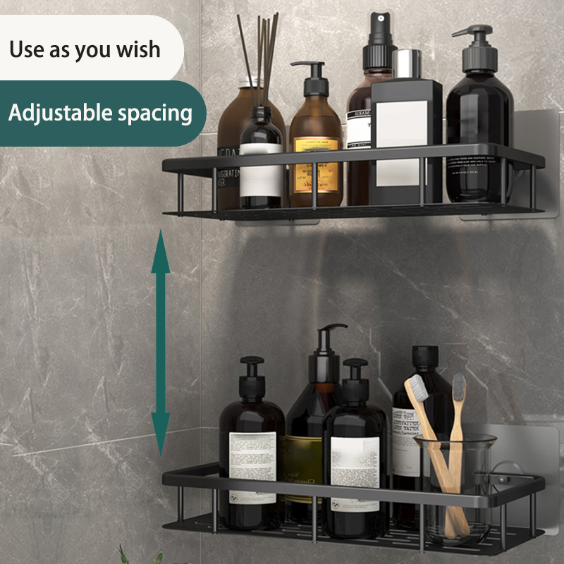 1-3 قطعة رفوف الحمام الحفر خال - مراجعة Tech Accessories Organizer وسعره