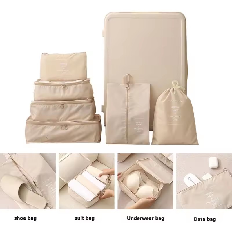 مجموعة حقائب تخزين للسفر 7/8/9 - مراجعة Tech Accessories Travel Bag وسعره