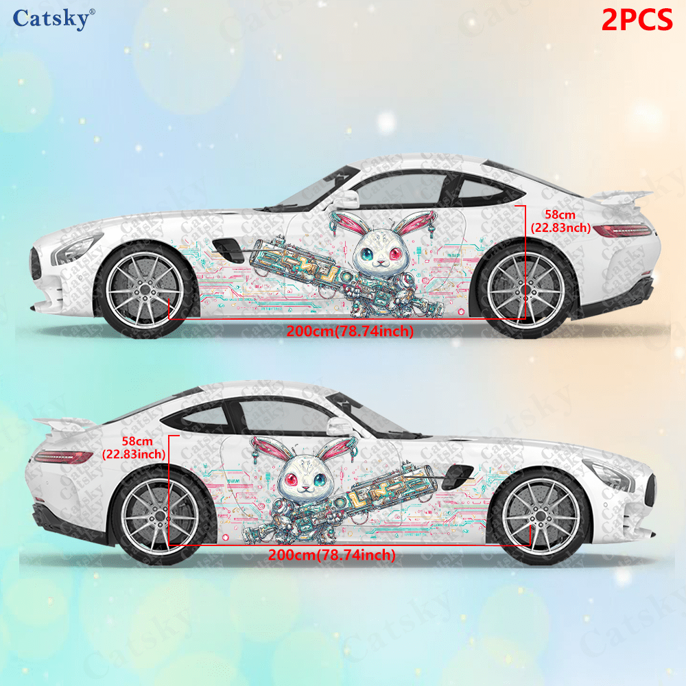 قطعتان من ملصقات السيارة الجان - مراجعة Tech Accessories For Car وسعره