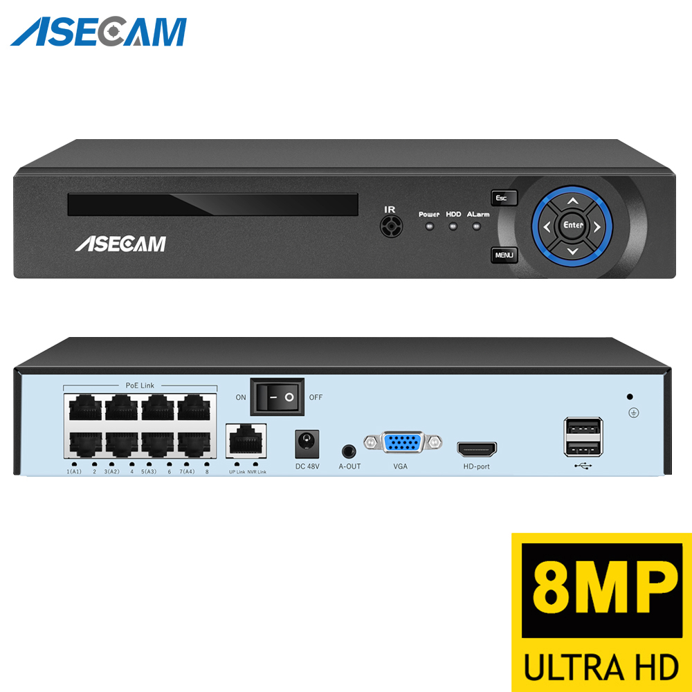 سوبر 8MP POE NVR مسجل فيديو ال - مراجعة Usb Hub 7 Port وسعره