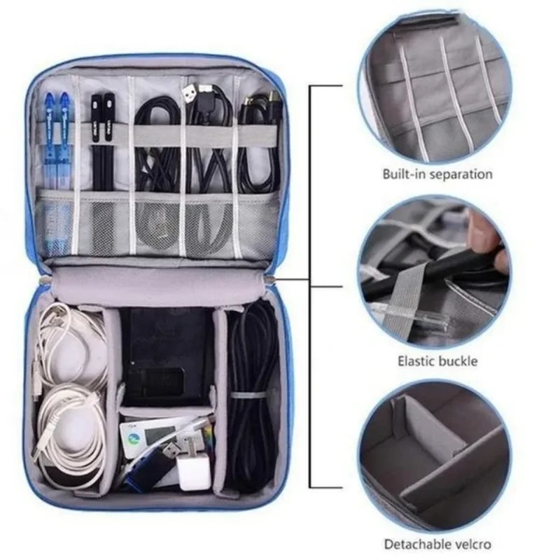 حقيبة تنظيم الإلكترونيات للسفر - مراجعة Tech Accessories Case وسعره
