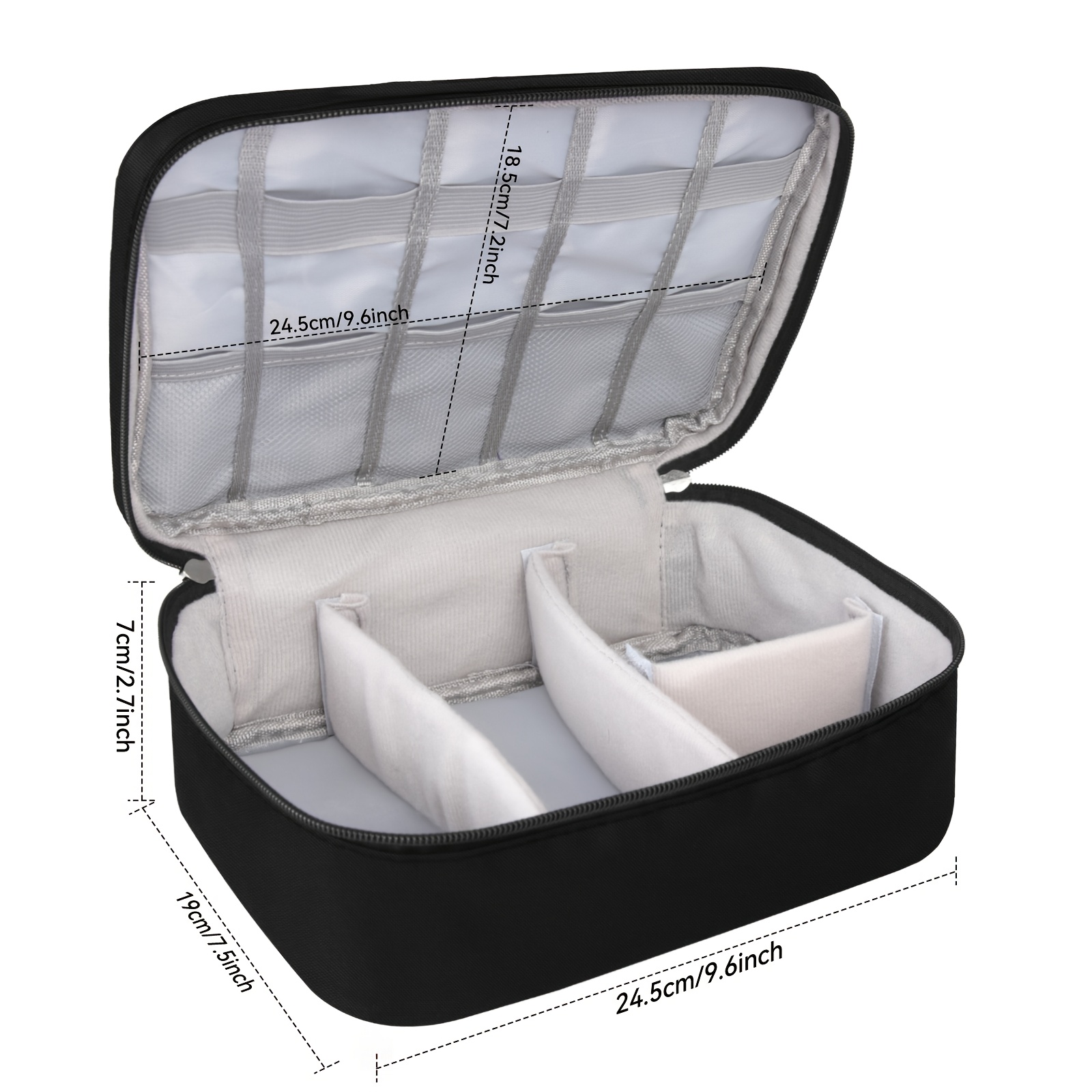 حقيبة تخزين أدوات الحلاقة الاح - مراجعة Tech Accessories Organizer وسعره