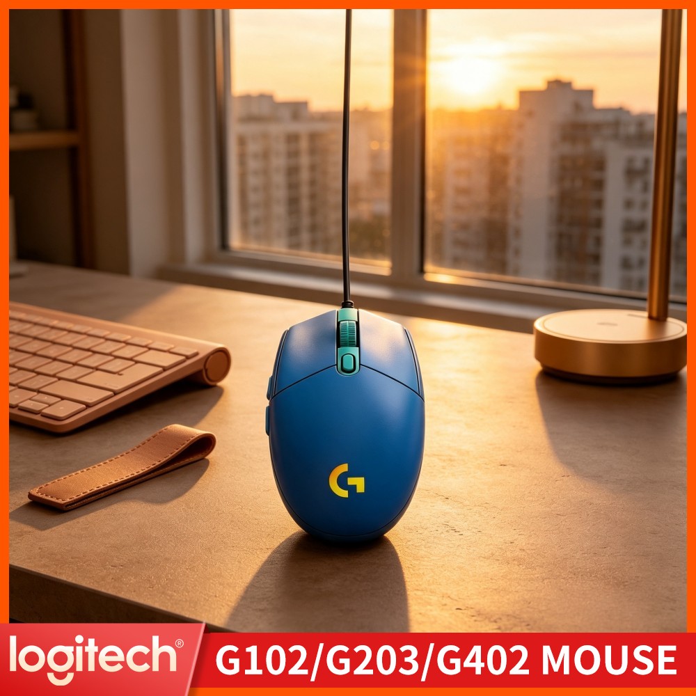ماوس الألعاب السلكي لوجيتك G20 - مراجعة Logitech Mouse G203 وسعره