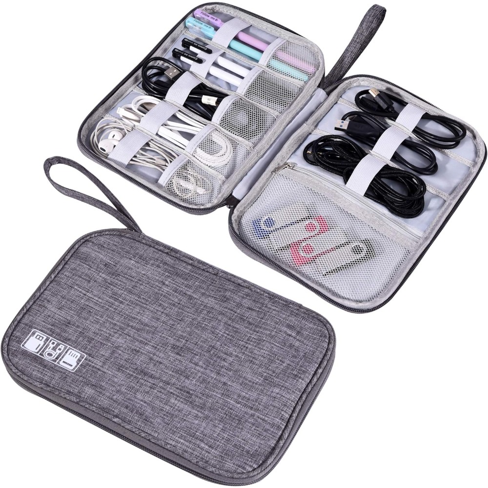 حقيبة منظم إلكترونيات مقاومة ل - مراجعة Tech Accessories Case وسعره