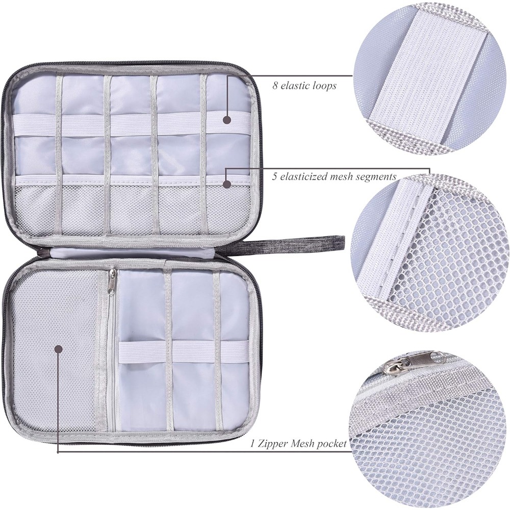 حقيبة منظم إلكترونيات مقاومة ل - مراجعة Tech Accessories Case وسعره
