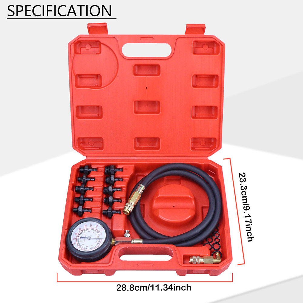 مجموعة أدوات قياس ضغط الزيت 0- - مراجعة Tech Accessories Case وسعره