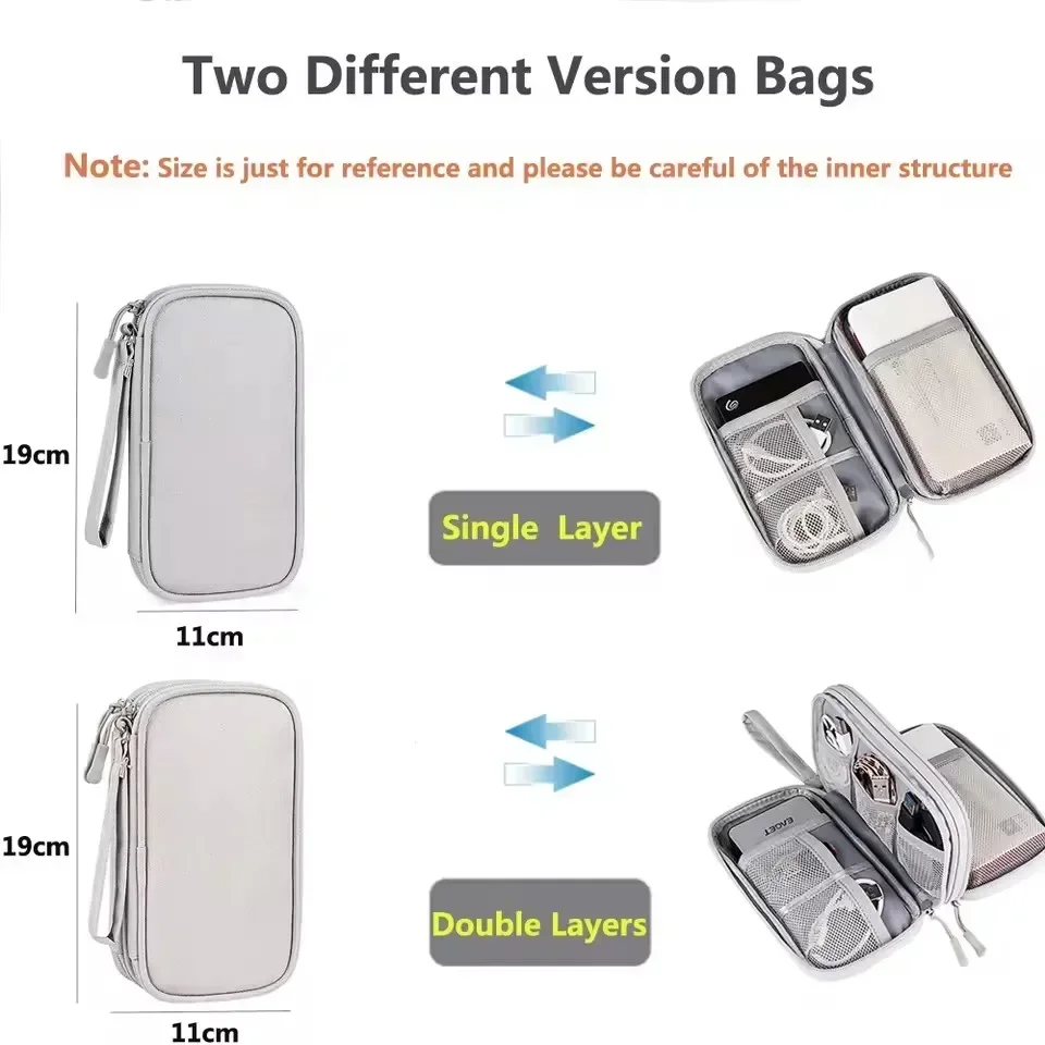 حقيبة كابلات للسفر، حقيبة تخزي - مراجعة Tech Accessories Case وسعره