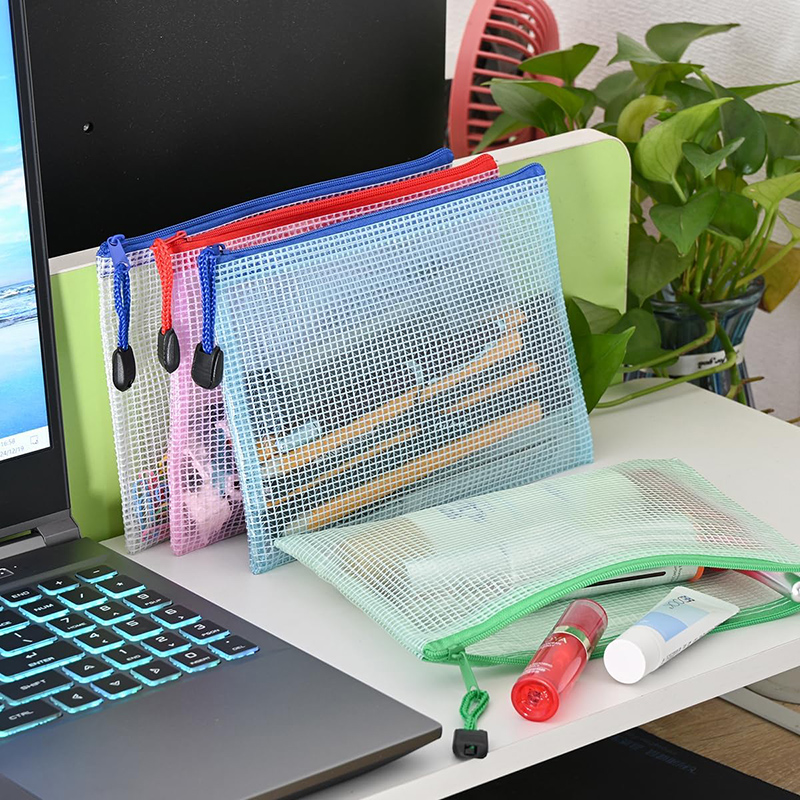 5/20 قطعة حقائب شبكية بسحاب A4 - مراجعة Tech Accessories Travel Bag وسعره