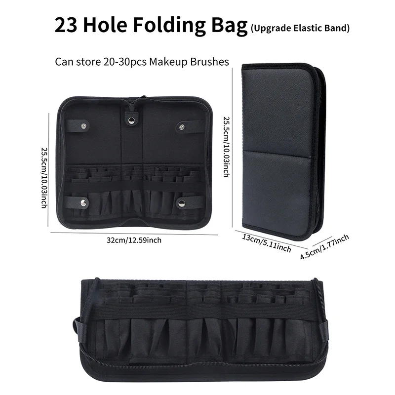 29/23 ثقوب طوي فرشاة للمكياج ح - مراجعة Tech Accessories Travel Bag وسعره