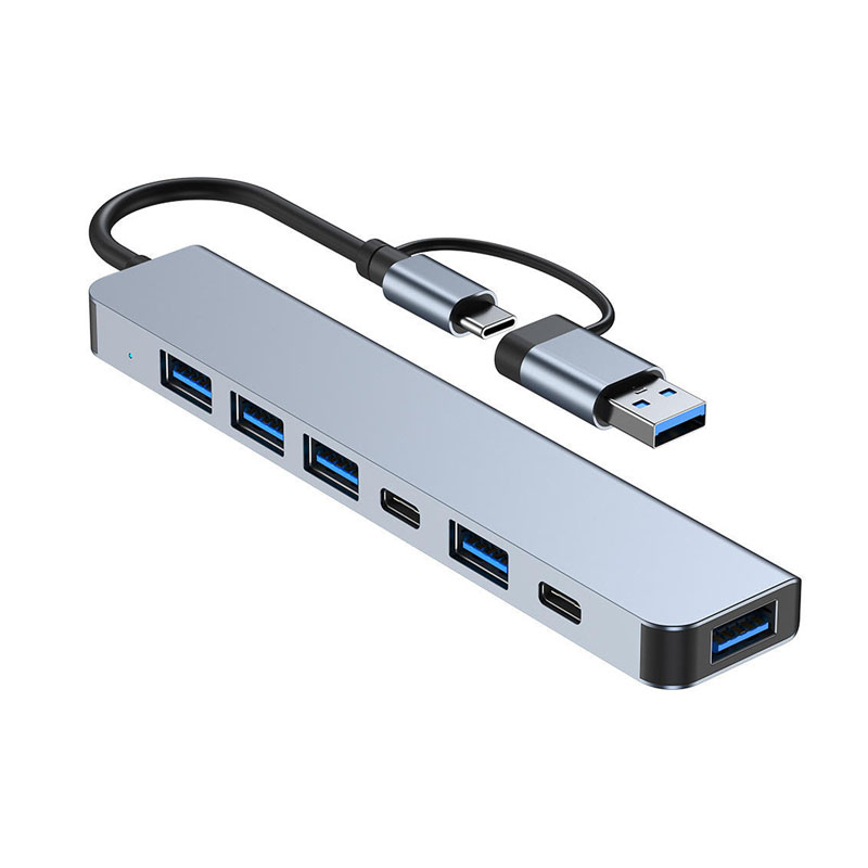موزع USB 7 في 1 مع واجهة USB-C - مراجعة Usb Hub 7 Port وسعره