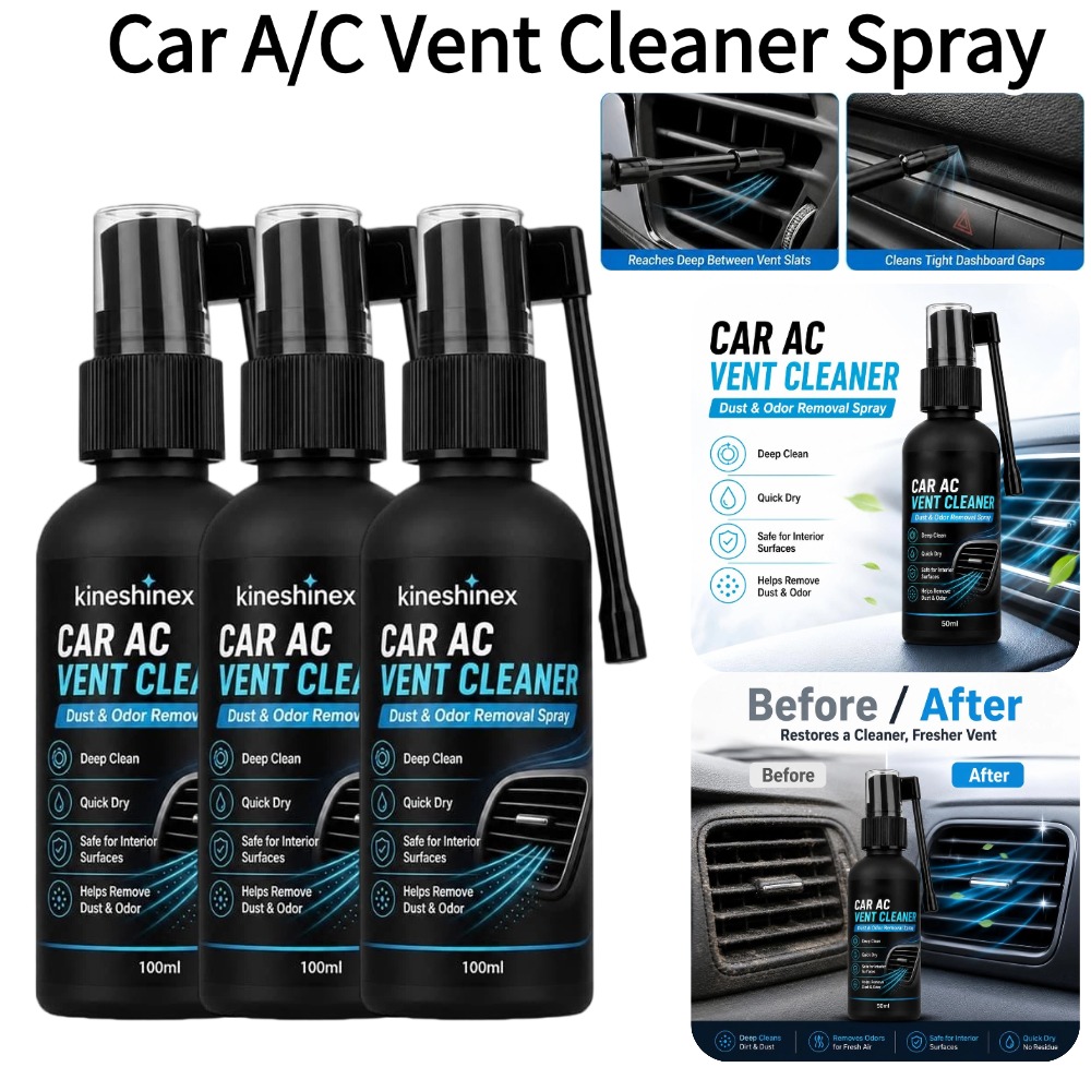 بخاخ تنظيف فتحات مكيف السيارة، - مراجعة Screen Cleaner Spray وسعره