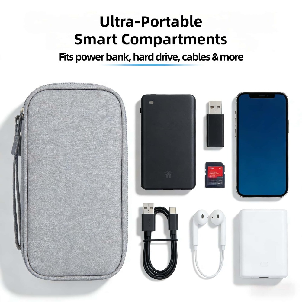 حقيبة تنظيم الإلكترونيات المحم - مراجعة Tech Accessories Case وسعره