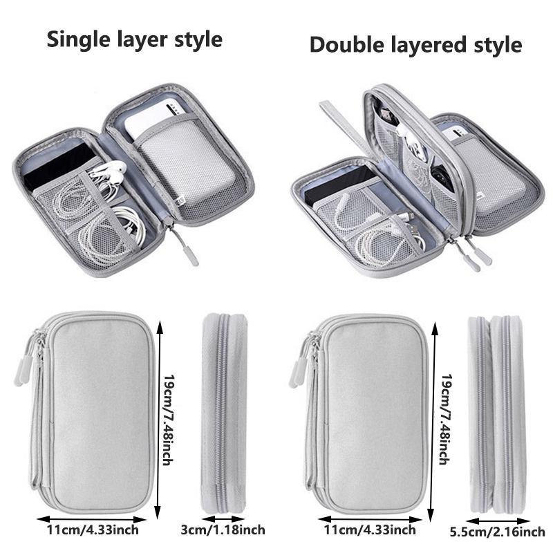 حقيبة تخزين رقمية متعددة الألو - مراجعة Tech Accessories Case وسعره