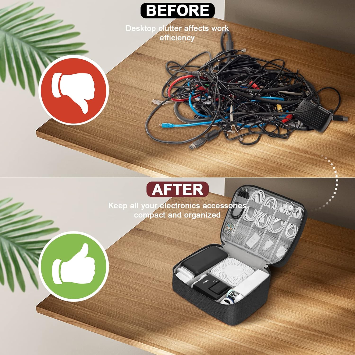 حقيبة تخزين رقمية محمولة، منظم - مراجعة Tech Accessories Case وسعره