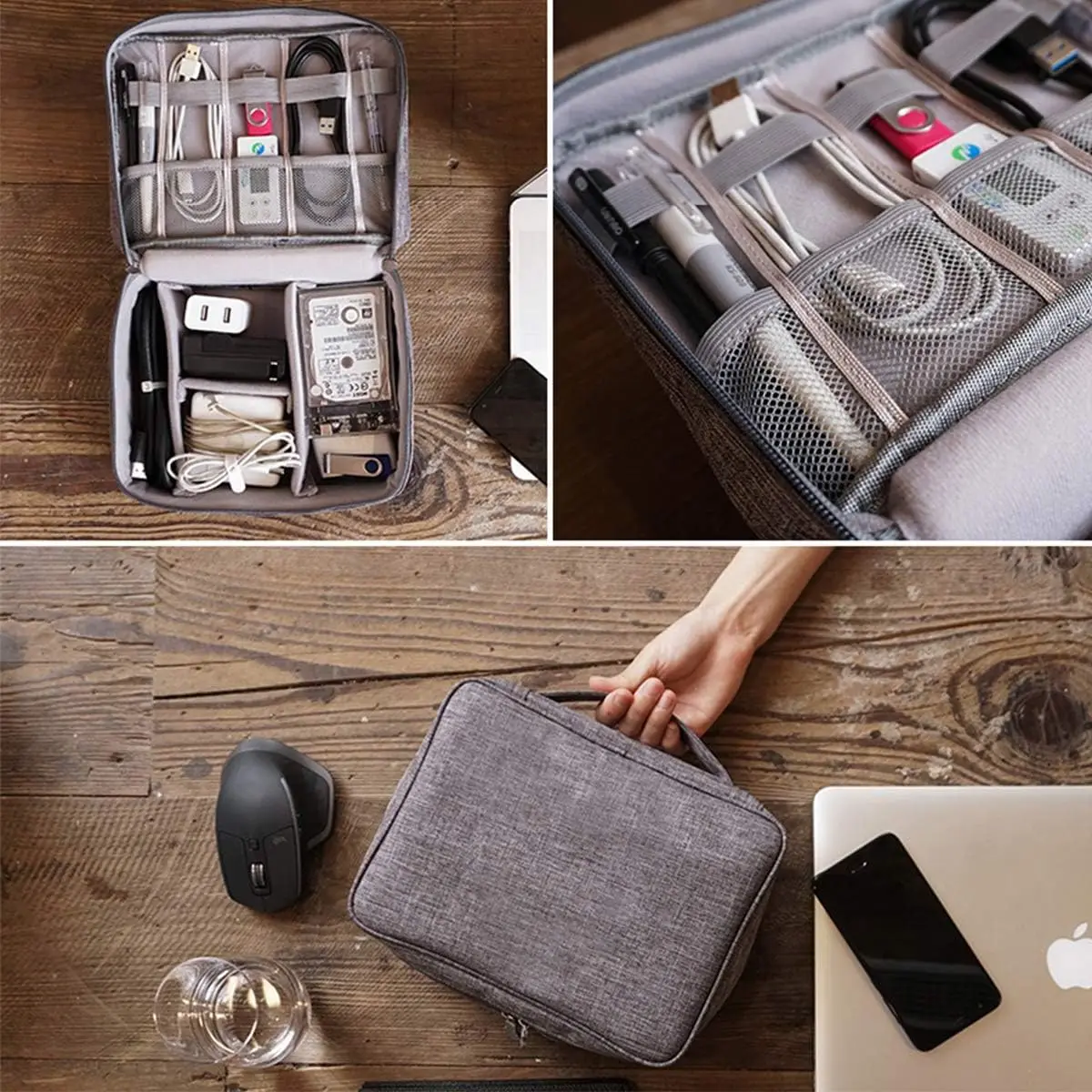حقيبة تخزين رقمية محمولة، منظم - مراجعة Tech Accessories Case وسعره