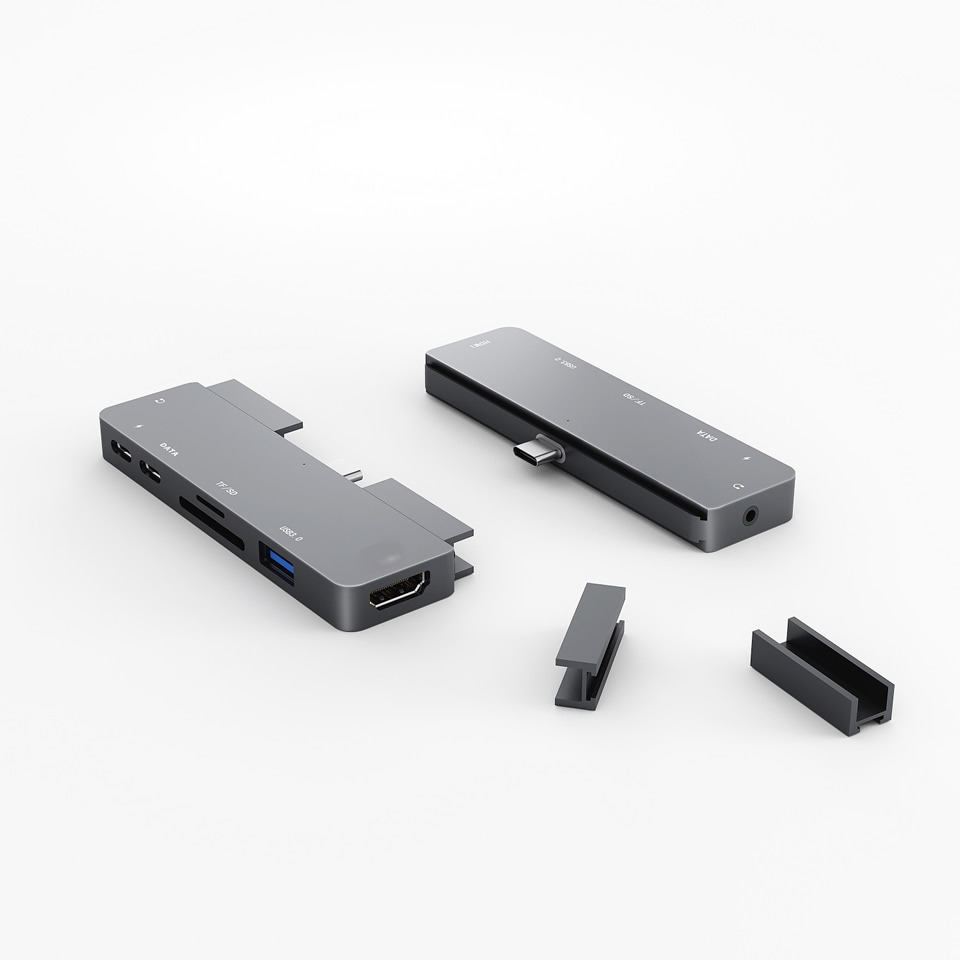 OUTMIX USB C Hub إلى 4K HDMI م - مراجعة Usb Hub 7 Port وسعره